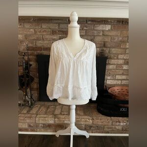 AE American Eagle Babydoll Blouse